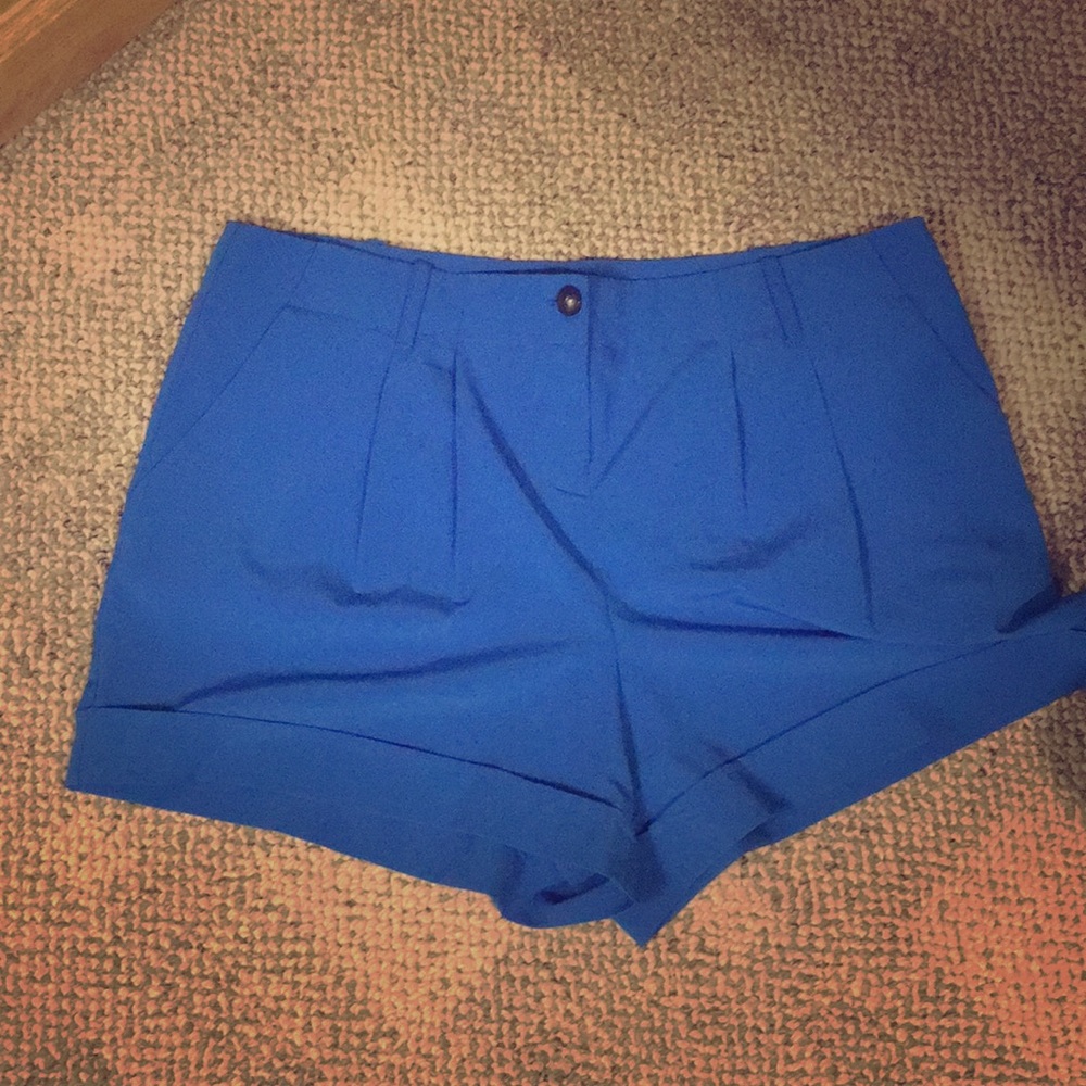 BCX Royal blue dress shorts